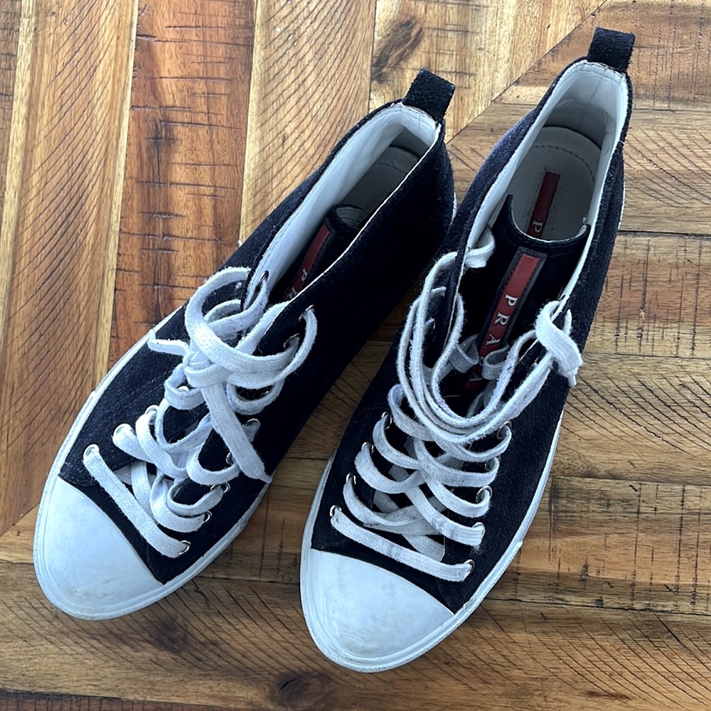 Prada Sneaker size 39 Black - Picture 2 of 8